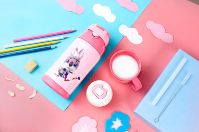 夏日童趣瞬间 EVA儿童保温杯摄影摄像指南