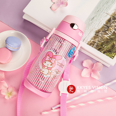 童趣与实用兼备 卡通女孩主题保温杯静物摄影指南